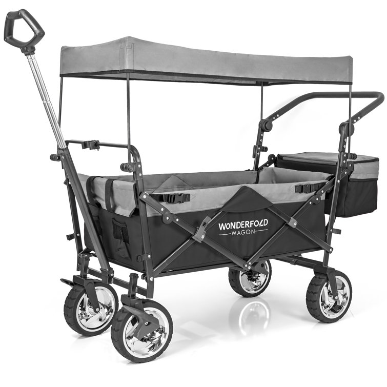 WonderFold Outdoor Premium Pull and Push Folding Wagon Wayfair